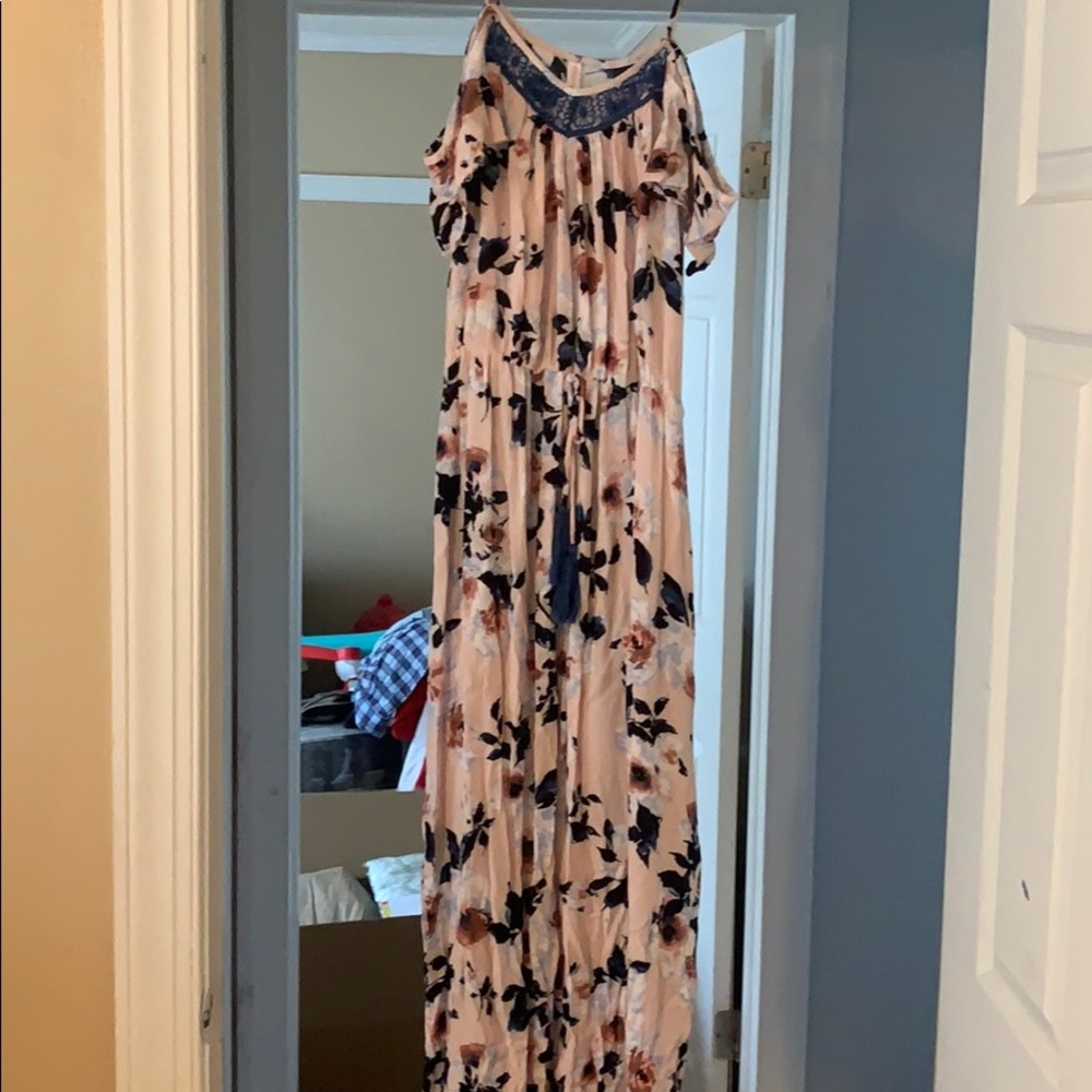 Floral maxi dress